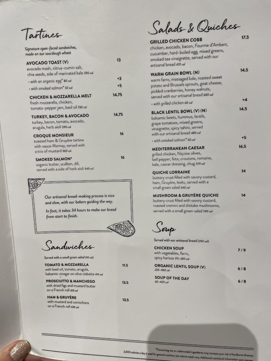 Le Pain Quotidien Menu-10